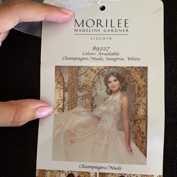 Mori Lee Madeline Gardener Crystal beaded embroidery on princess tulle Ballgown - Picture 8 of 10